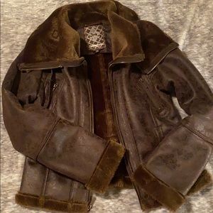 Dollhouse aviator style jacket